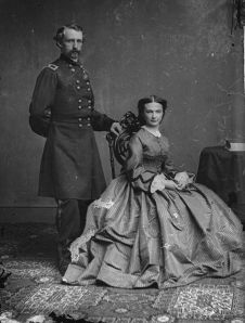 George Armstrong Custer and his wife, LIbbie